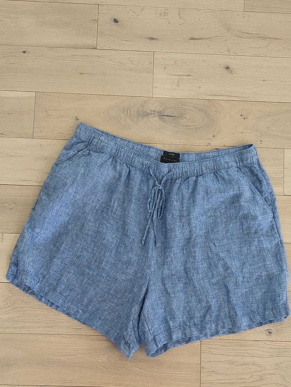 2X Linen Tahari Shorts